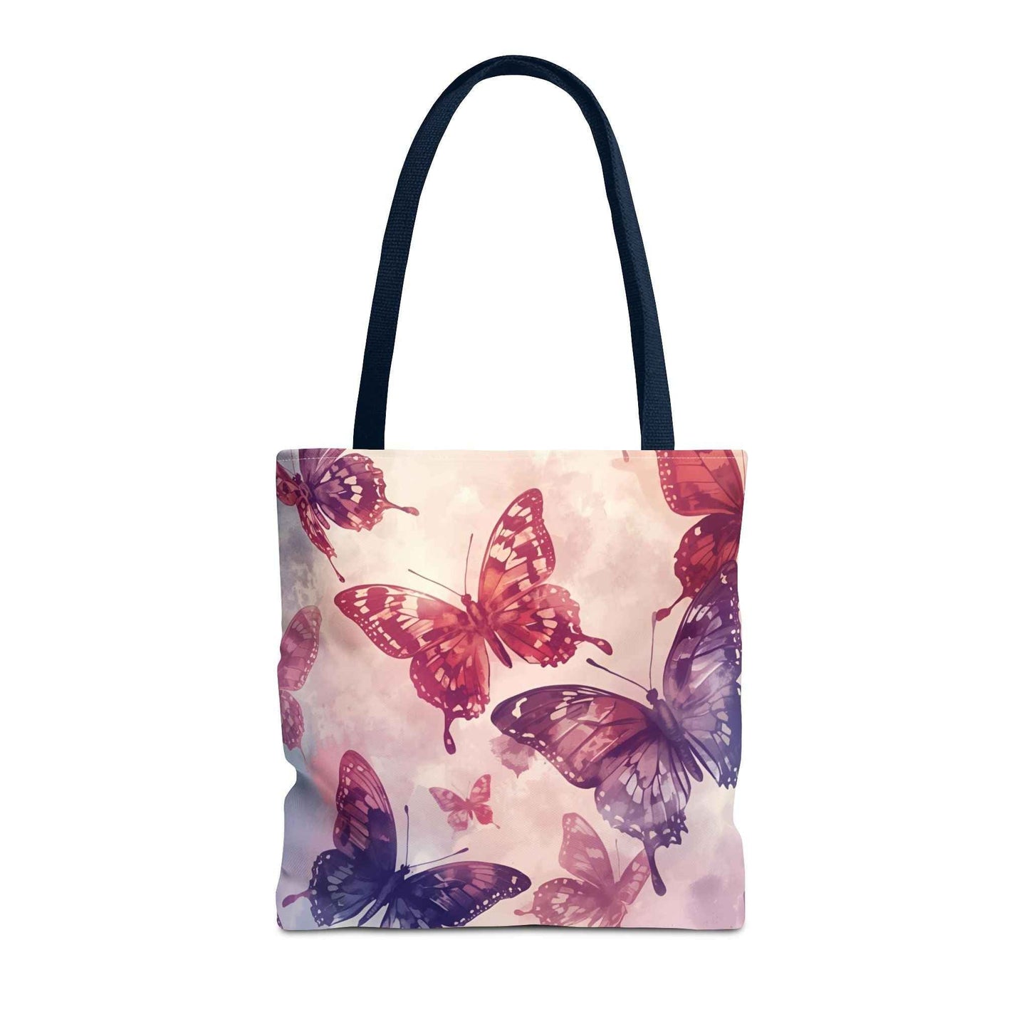 Butterfly Canvas Tote Bag – Eco-Friendly, Multi-Size