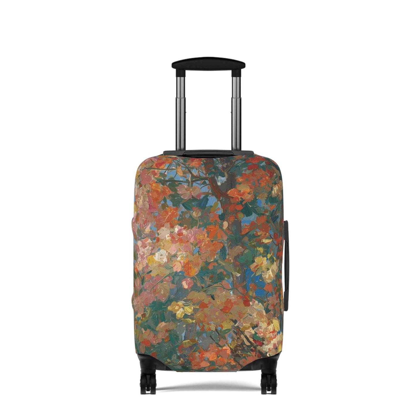 Floral Luggage Cover – Stretchy Dustproof Protector