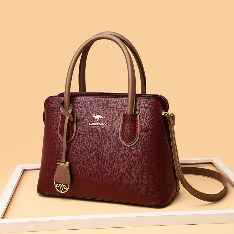 Luxurious Leather Fashionable Large-capacity High-end Women's Handbag Bags Purses and Handbags For Ladies and Girls Charming Designer Shoulder Crossbody Bags for Women