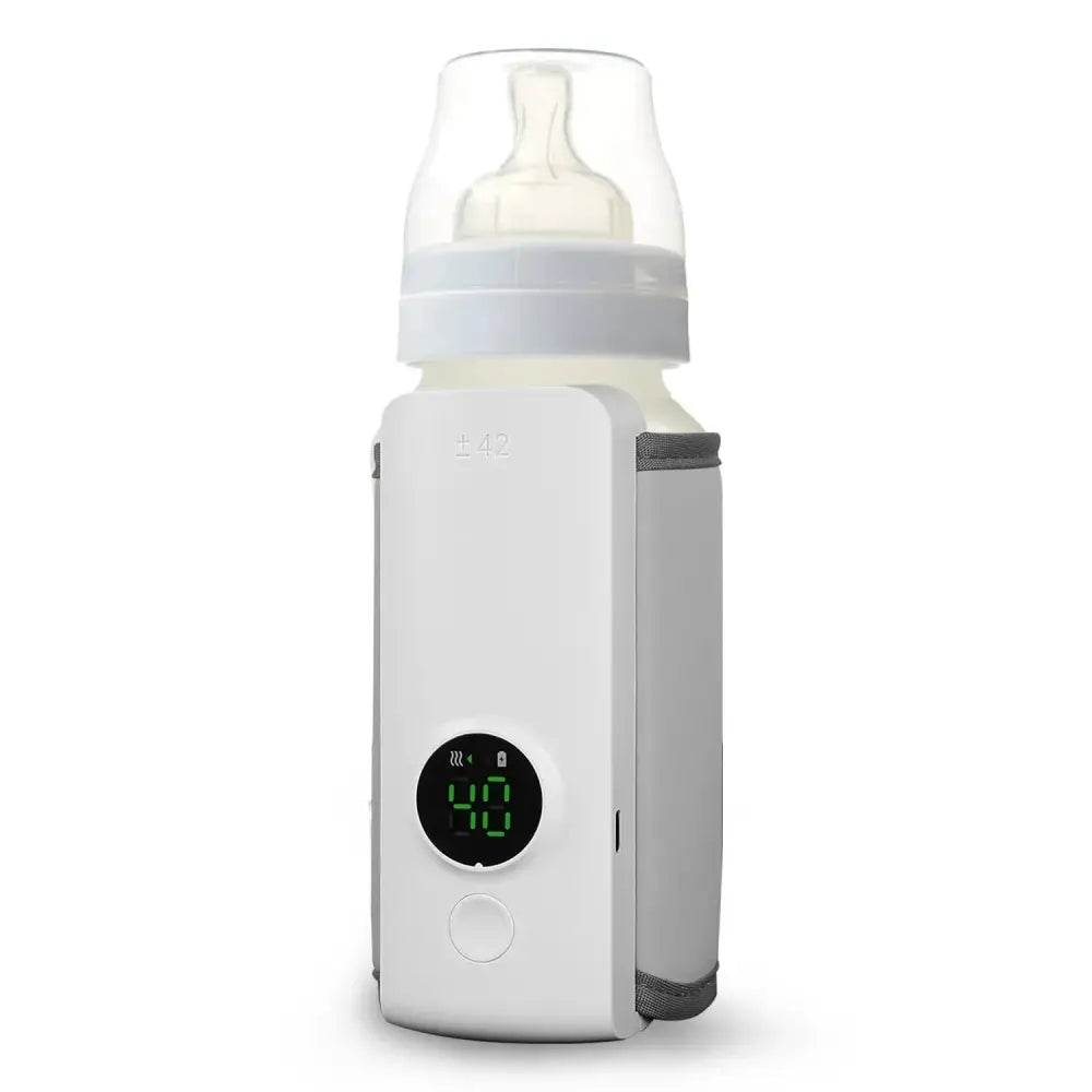 Portable Usb Baby Bottle Warmer with 6 Digital Heat Levels