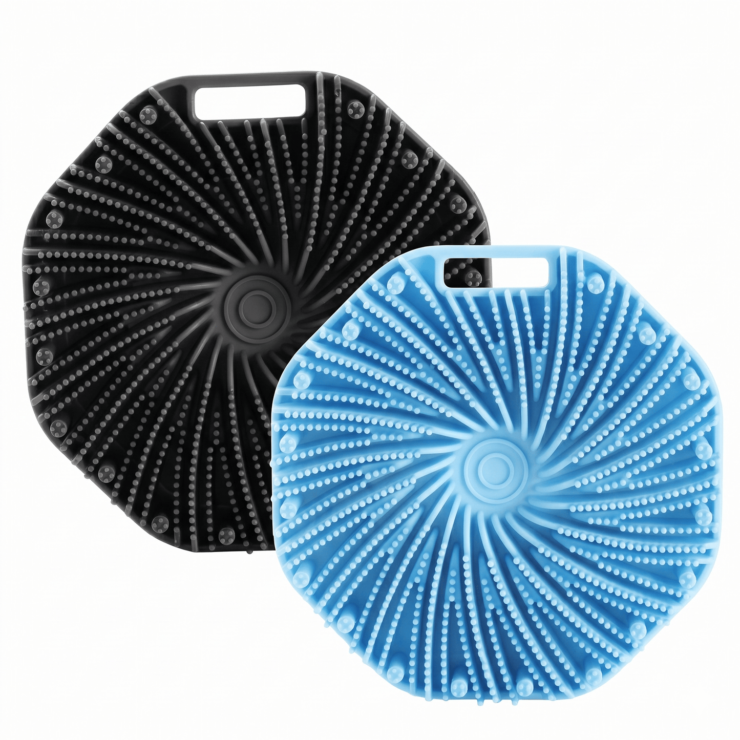 2-Pack Non-Slip Silicone Body Scrubber – Exfoliating Brush for Shower