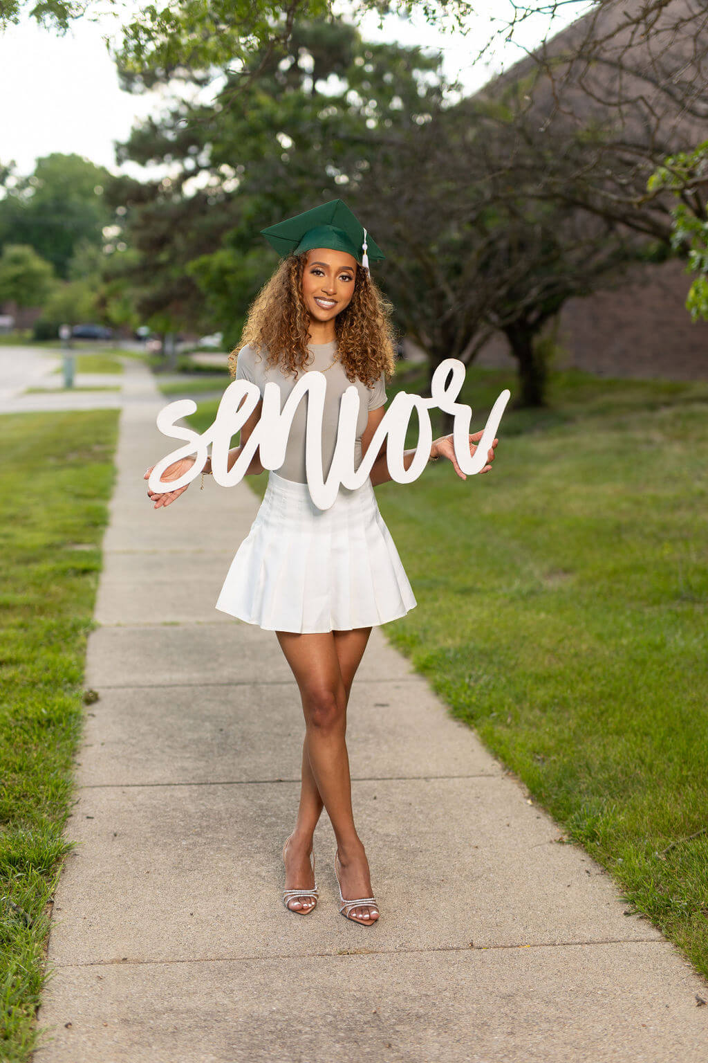 36 Inch Wooden Senior Photo Prop Sign "I'm so excited to use these!"