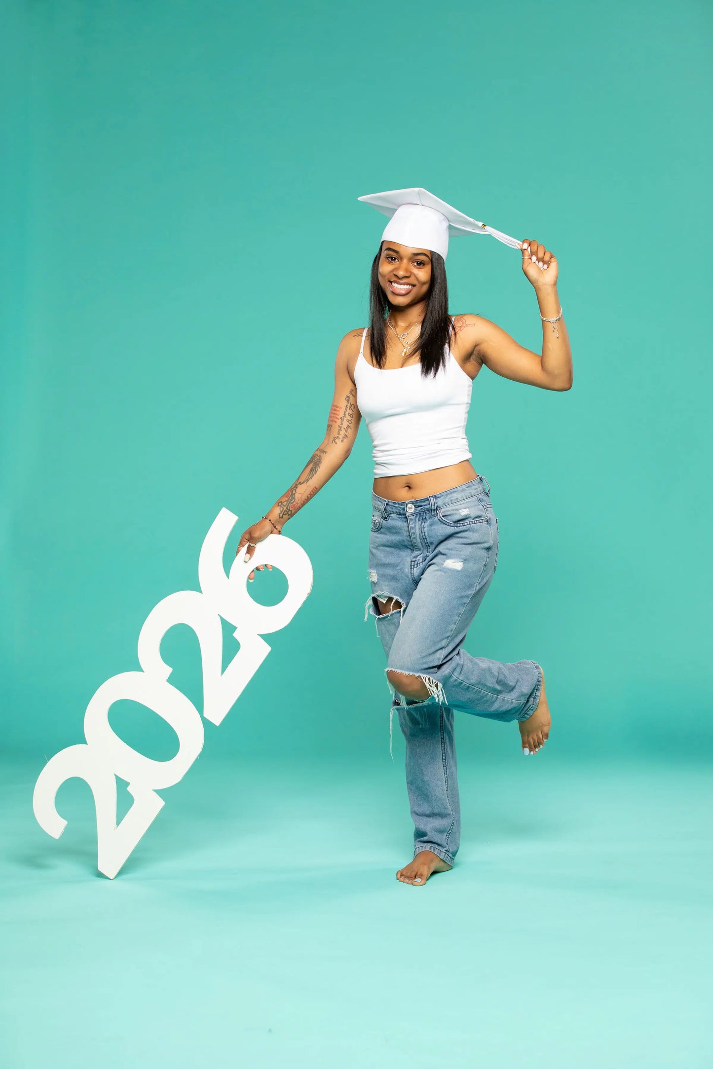 36" Wooden 2027 Senior Photo Prop | "Beautifully Made!"