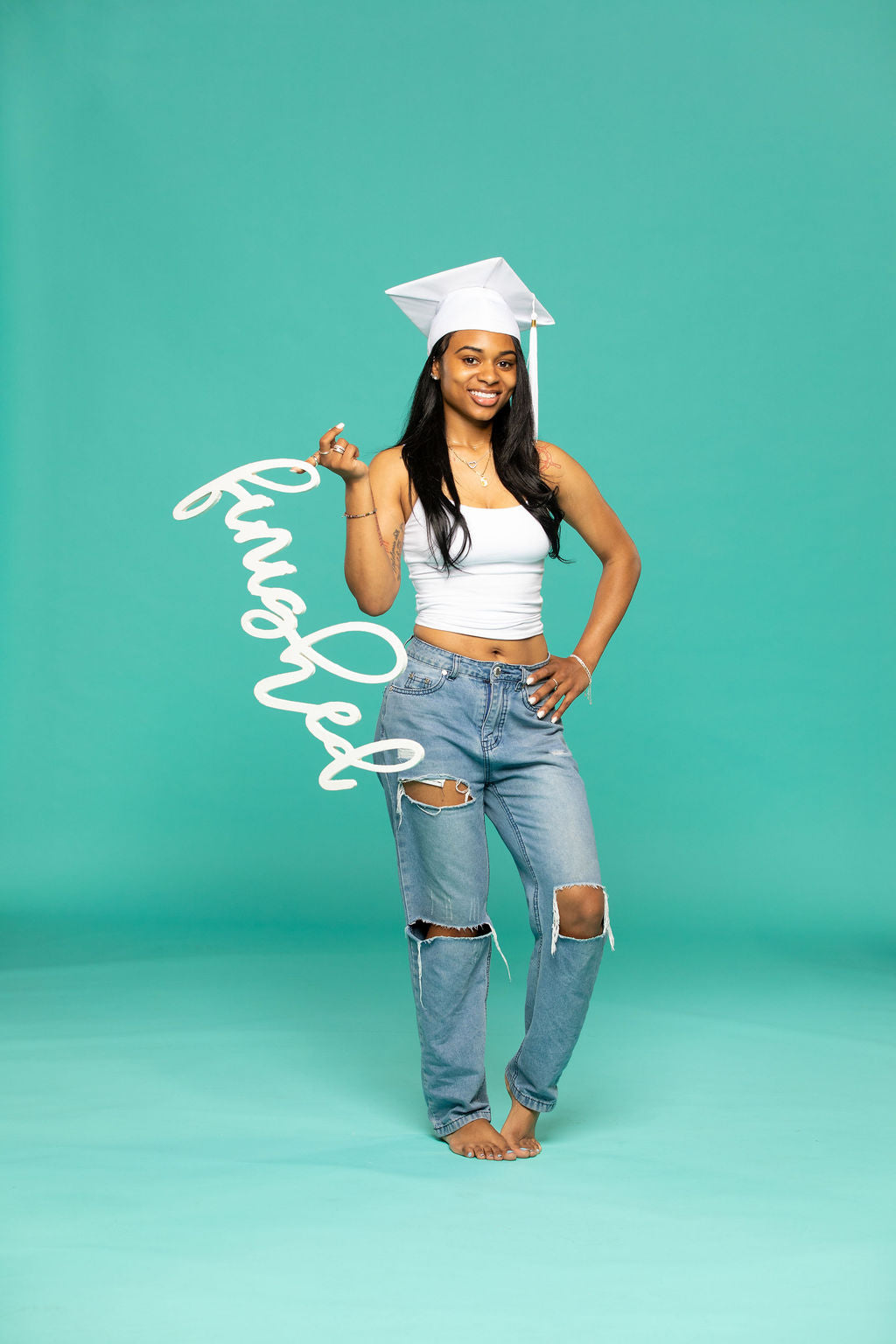 Finished Senior Photo Prop | "I love the product!"