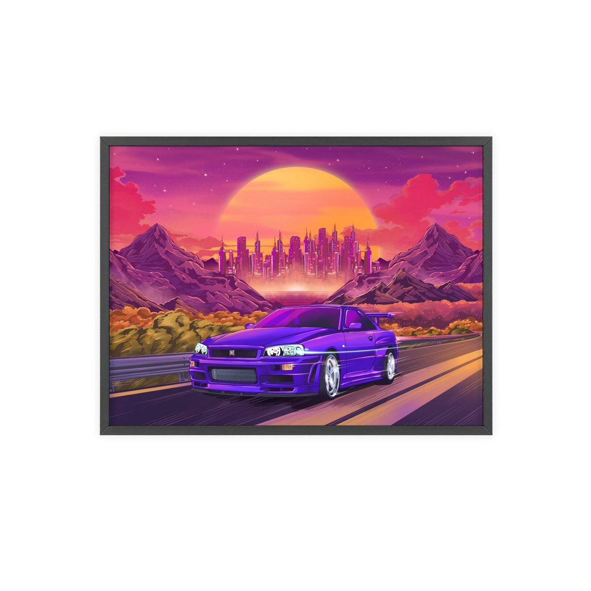 Nissan Skyline GT-R Poster