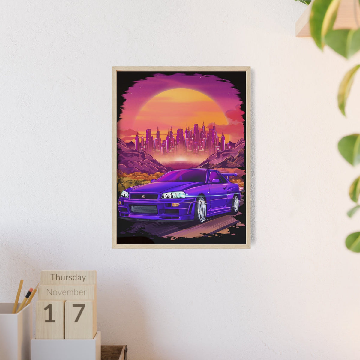 Nissan Skyline GT-R Poster