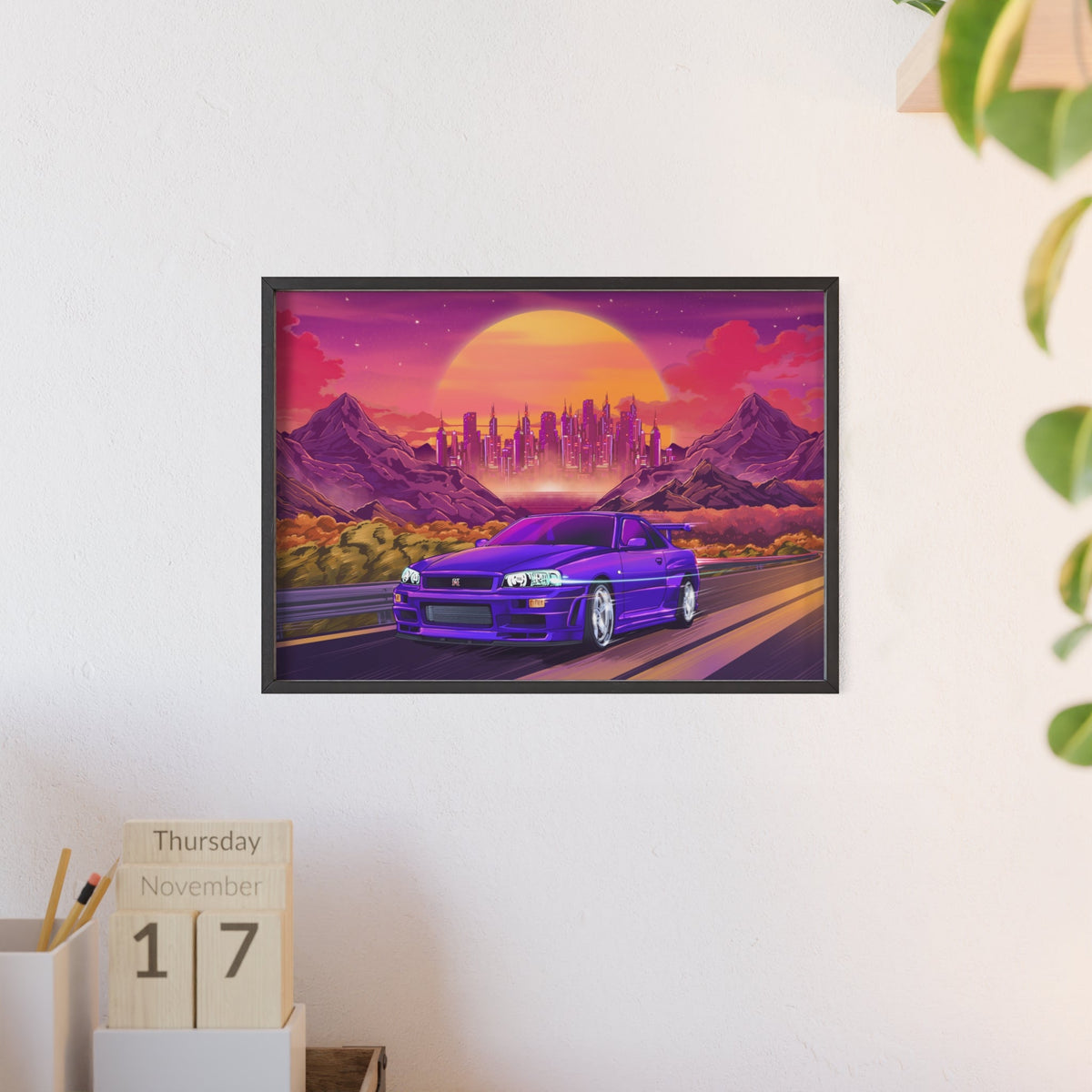 Nissan Skyline GT-R Poster