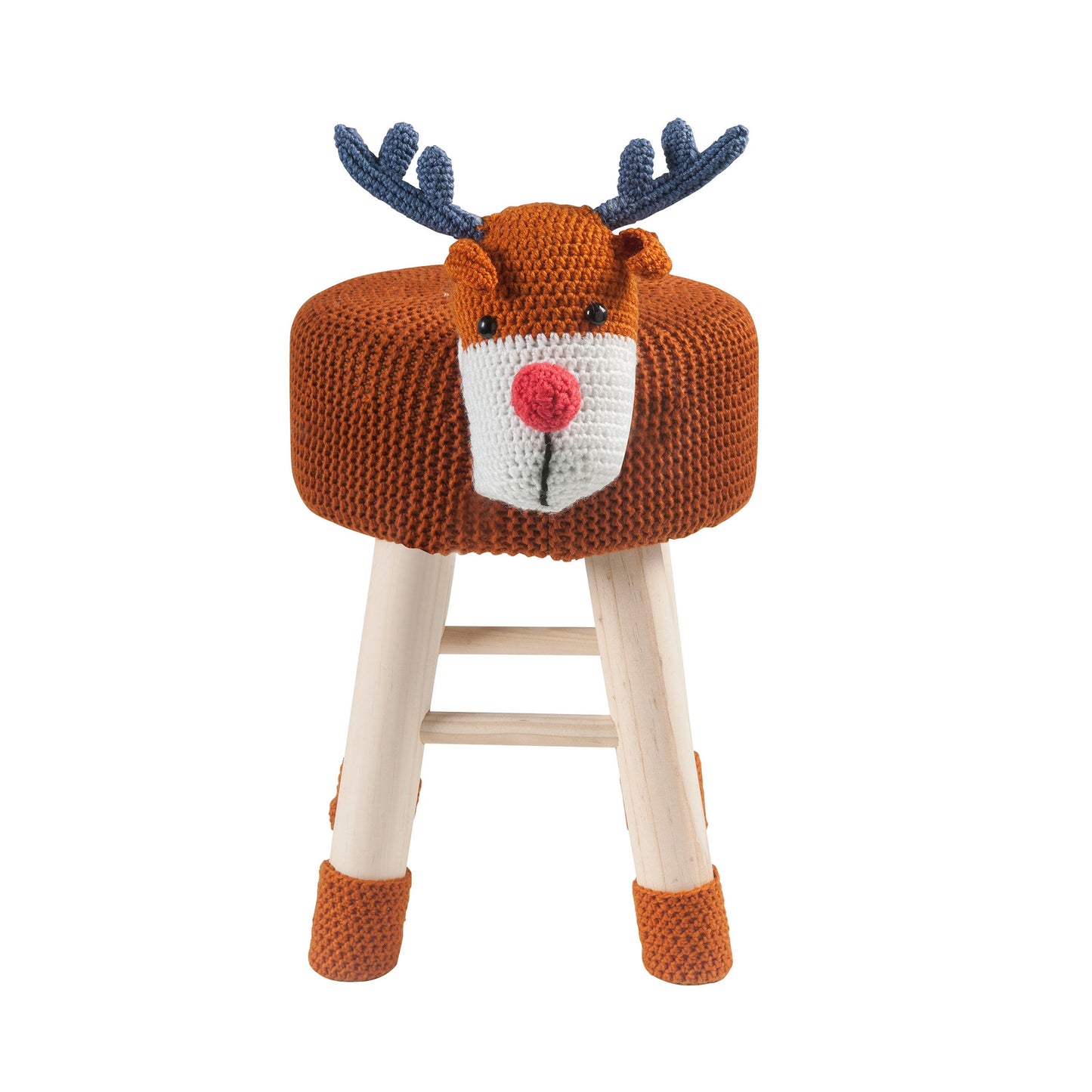 Animal Ottoman Stool - Cute Deer Foot Stool for Kids