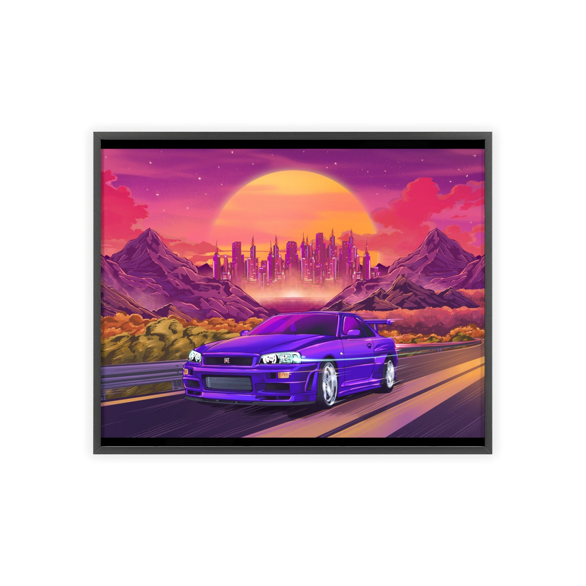 Nissan Skyline GT-R Poster