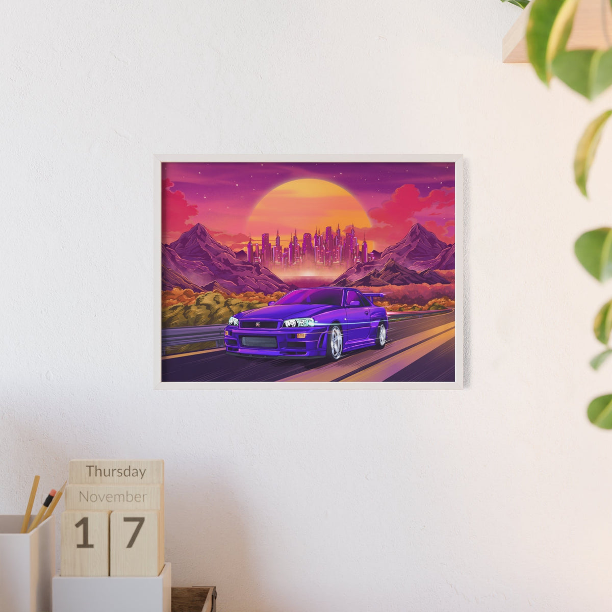Nissan Skyline GT-R Poster
