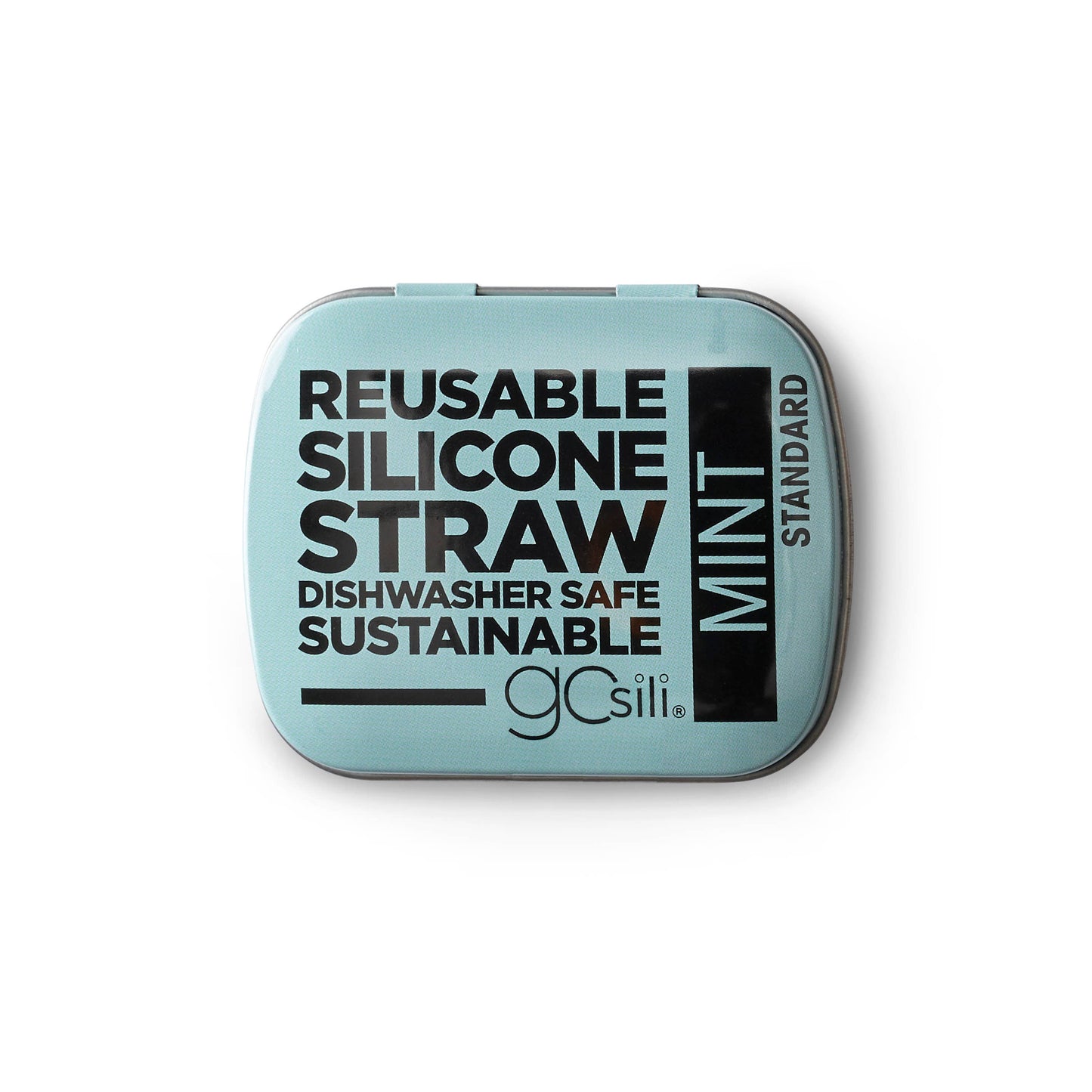 Silicone Straw with Travel Tin - Standard Size