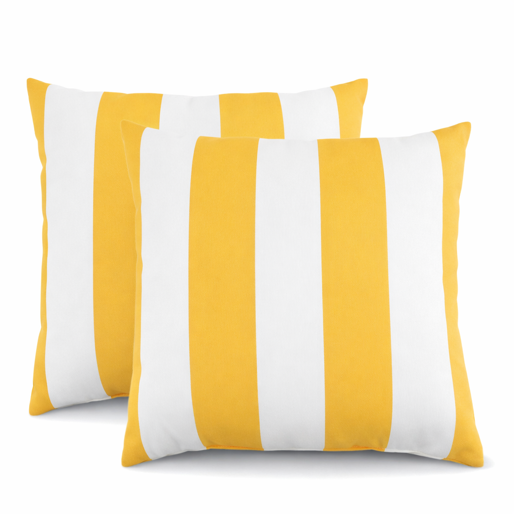 6 Pack Outdoor Pillow Covers - 18x18 Inch
