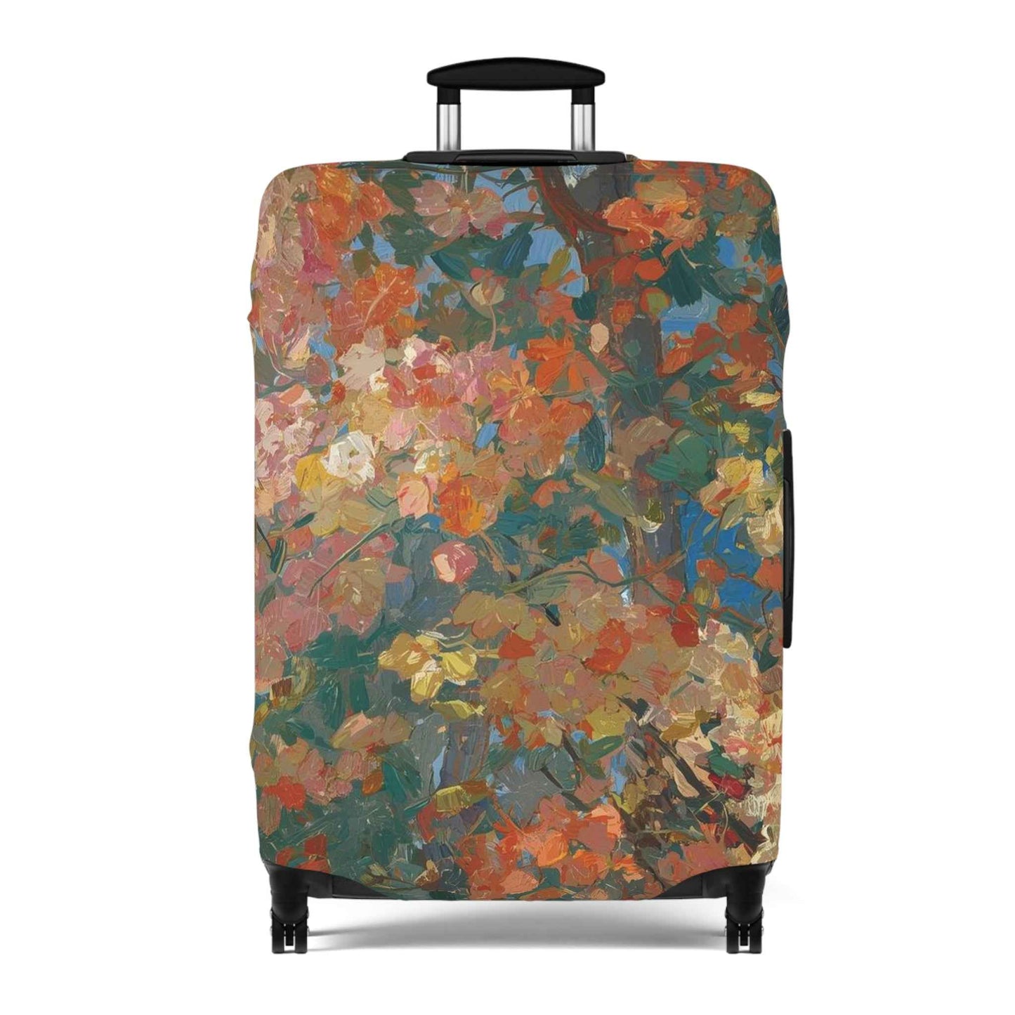 Floral Luggage Cover – Stretchy Dustproof Protector