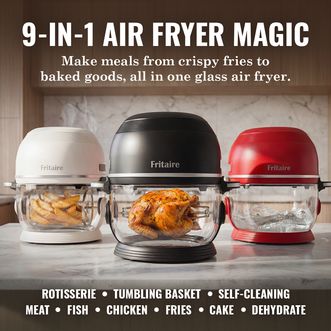 Self-Cleaning Air Fryer™ & Non-Toxic Air Fryer™ - Orange