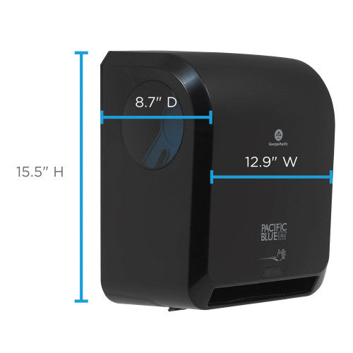 Georgia Pacific® Pacific Blue Ultra Paper Towel Dispenser, Black (59590)