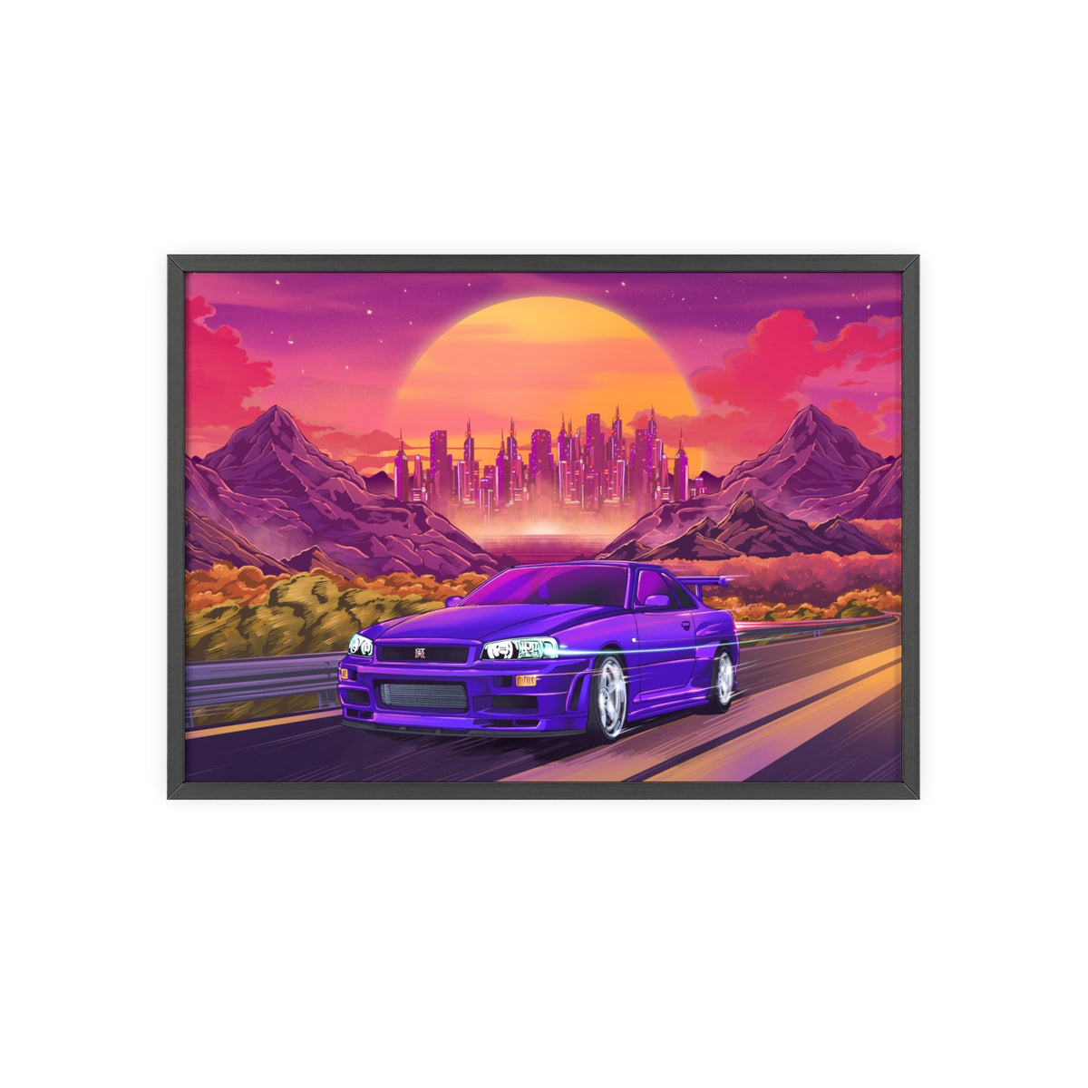 Nissan Skyline GT-R Poster