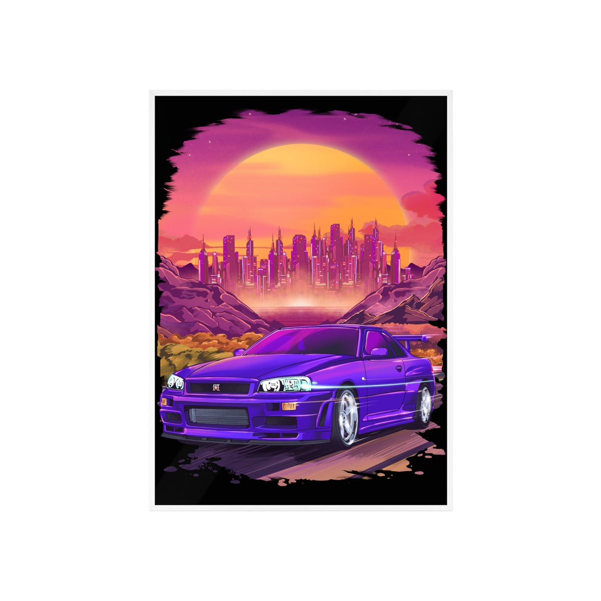 Nissan Skyline GT-R Poster