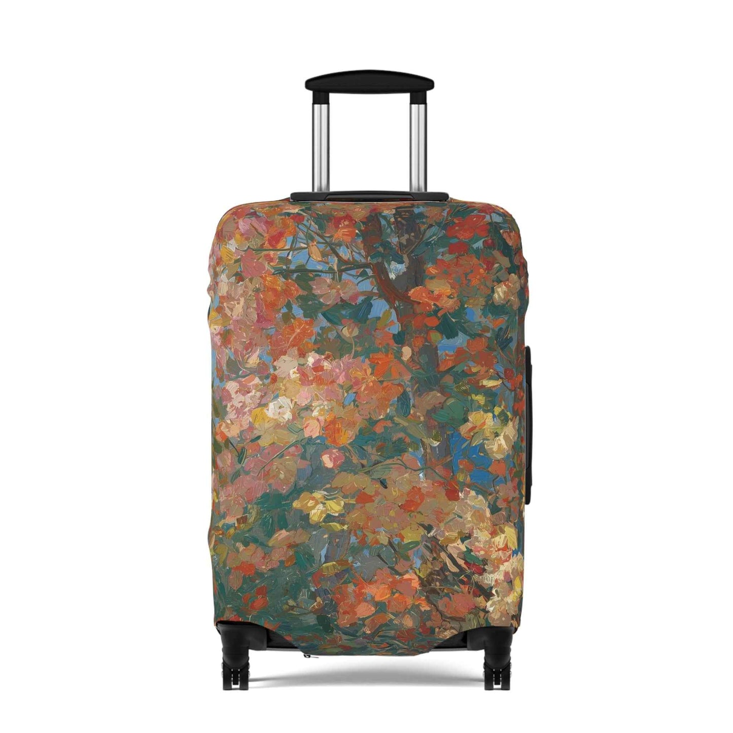Floral Luggage Cover – Stretchy Dustproof Protector