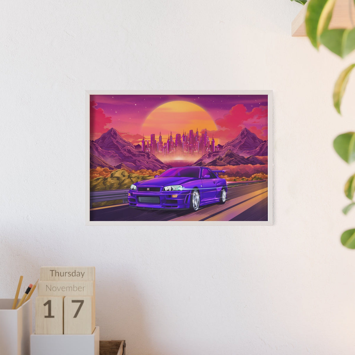 Nissan Skyline GT-R Poster