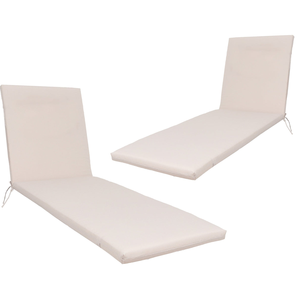 2PCS Outdoor Lounge Chair Cushion Replacement Set - Navy Blue