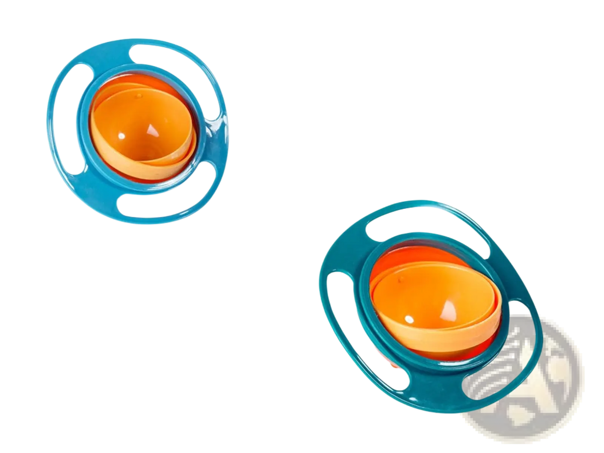 360 Rotating Universal Spill Proof Baby Feeding Bowl