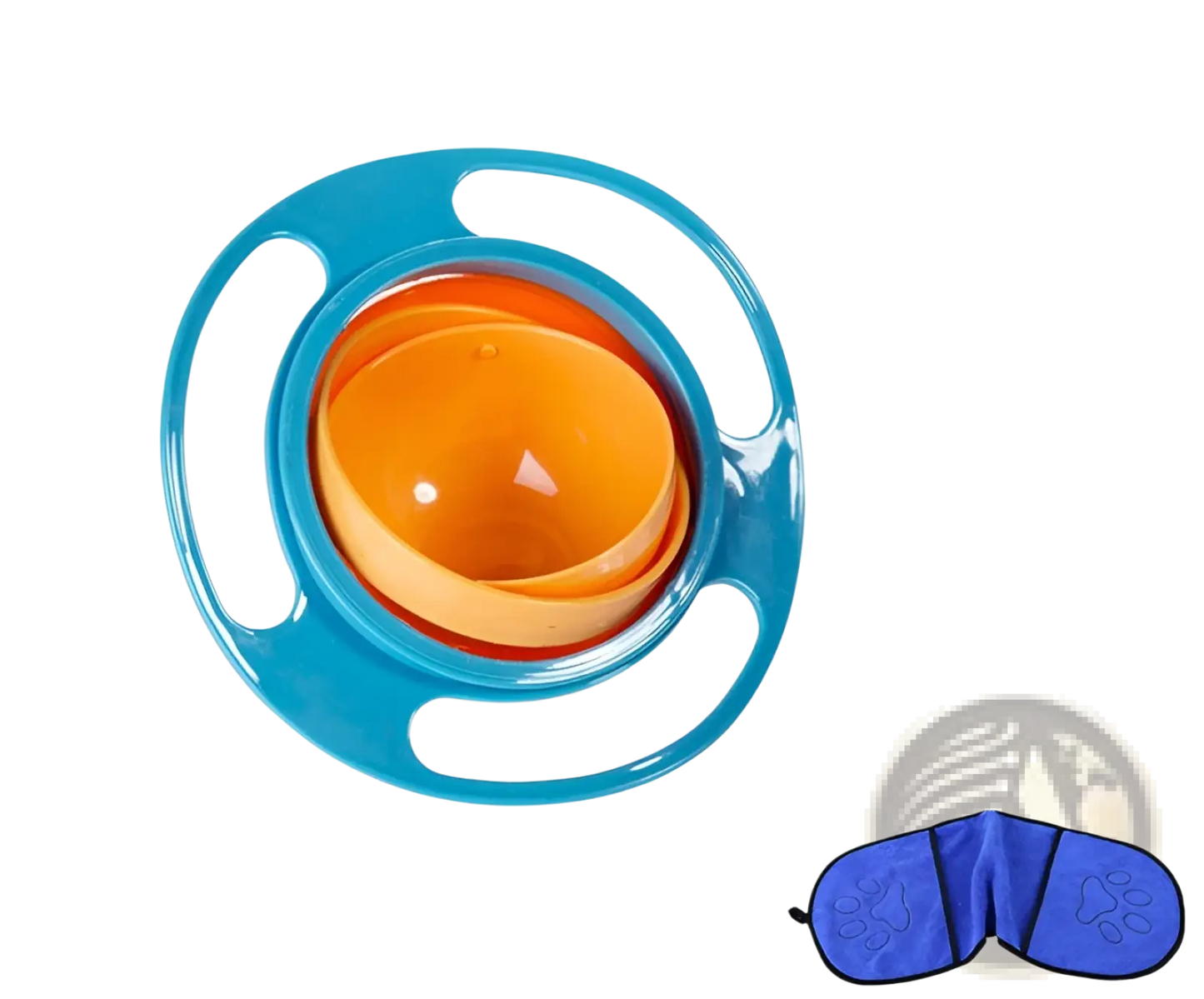 360 Rotating Universal Spill Proof Baby Feeding Bowl