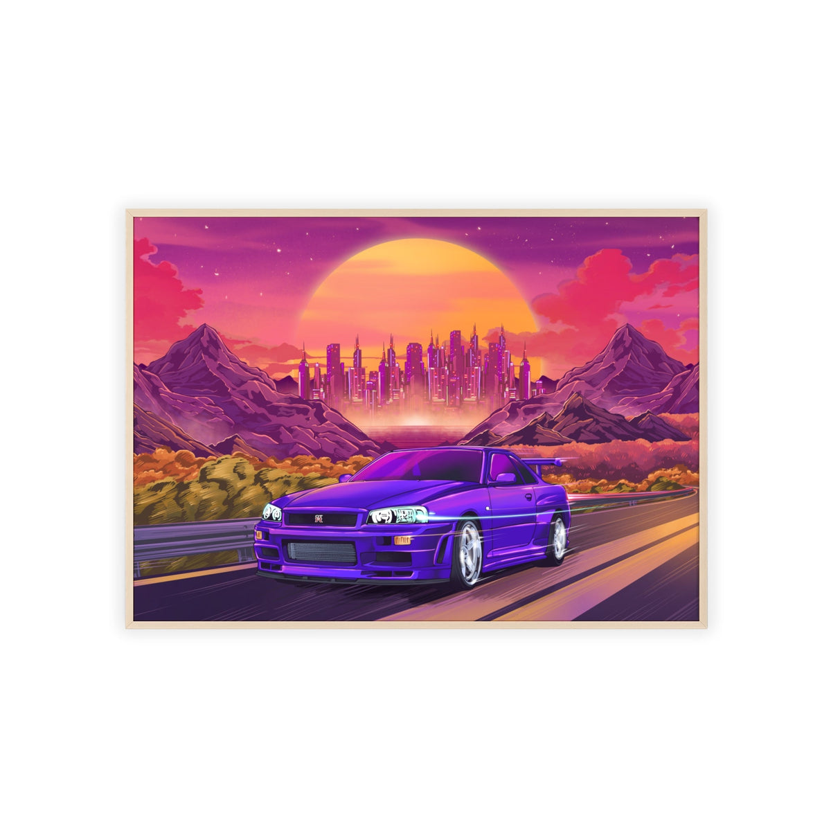 Nissan Skyline GT-R Poster