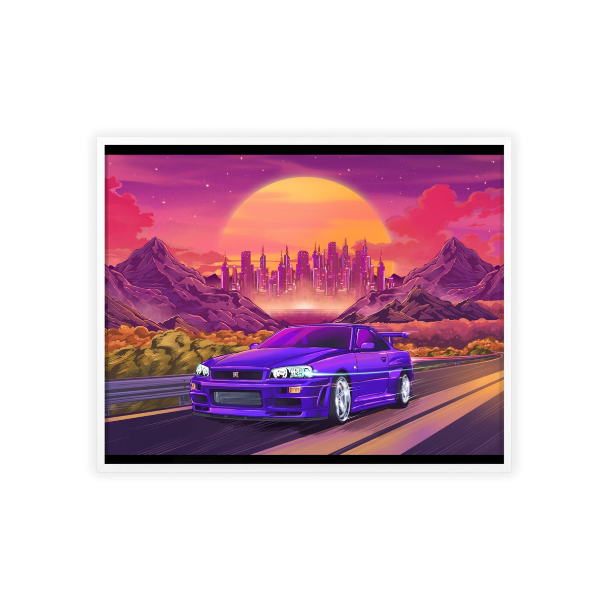 Nissan Skyline GT-R Poster