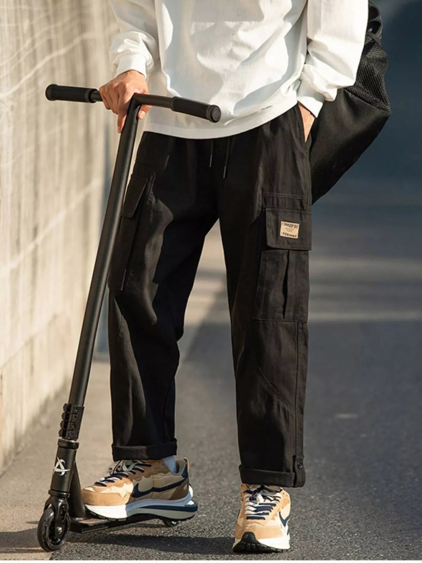 Men's Plus Size Casual Loose Fit Cargo Pants