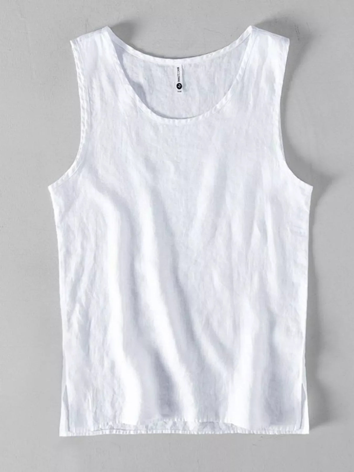 Men's Plus Size Round Neck Tank
