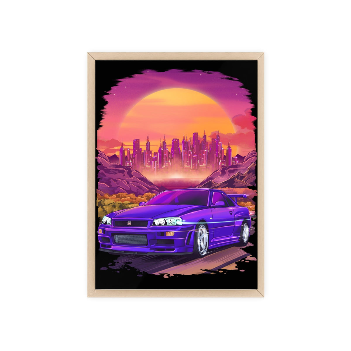Nissan Skyline GT-R Poster