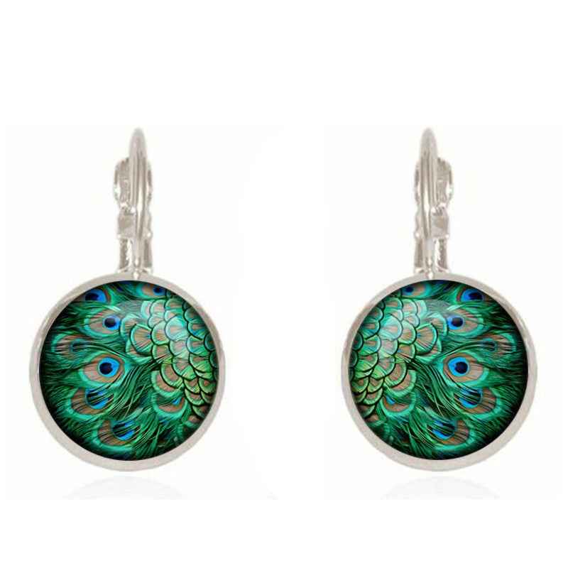 Charm Henna Yoga Amulet Mandala Earrings – Bohemian Drop Earrings