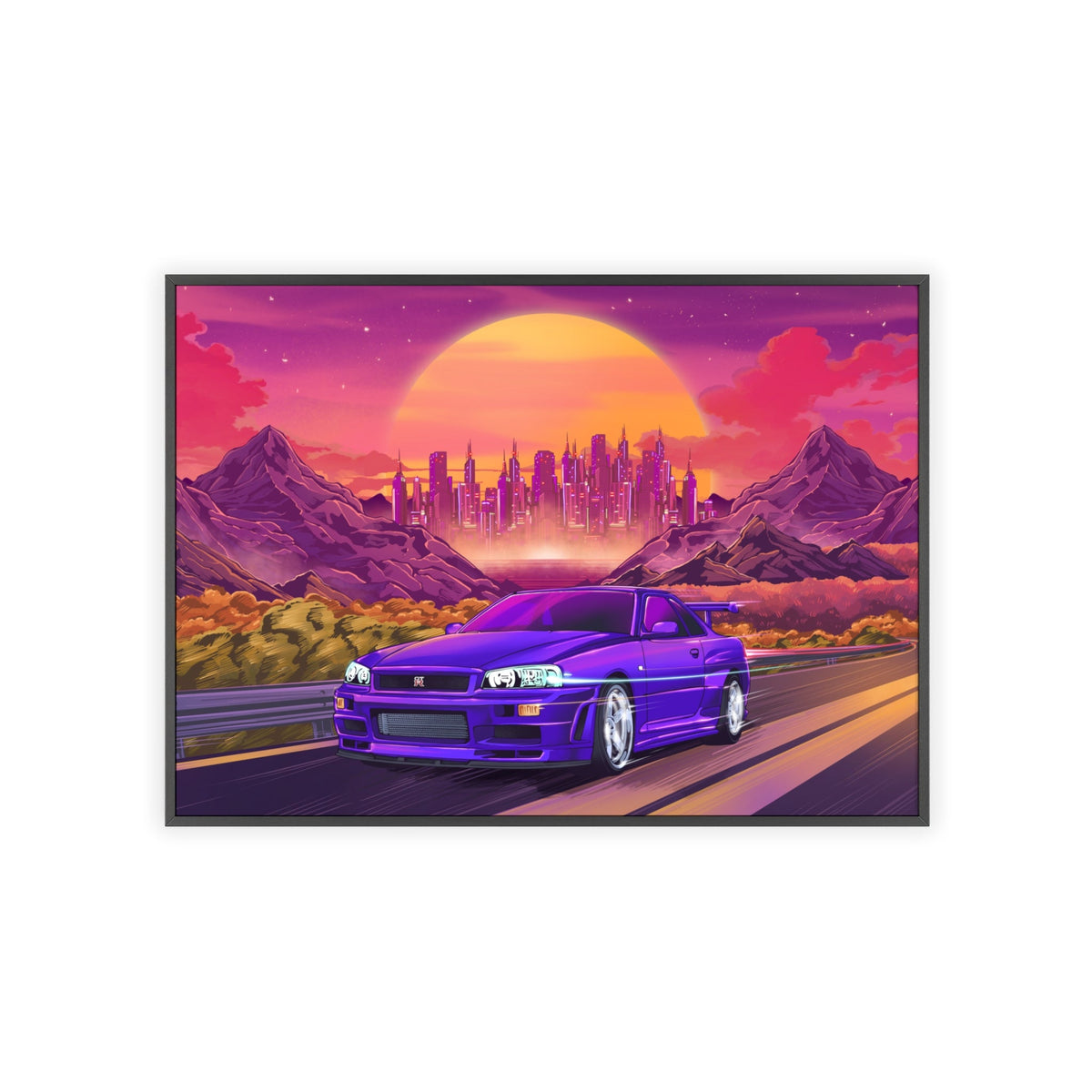 Nissan Skyline GT-R Poster