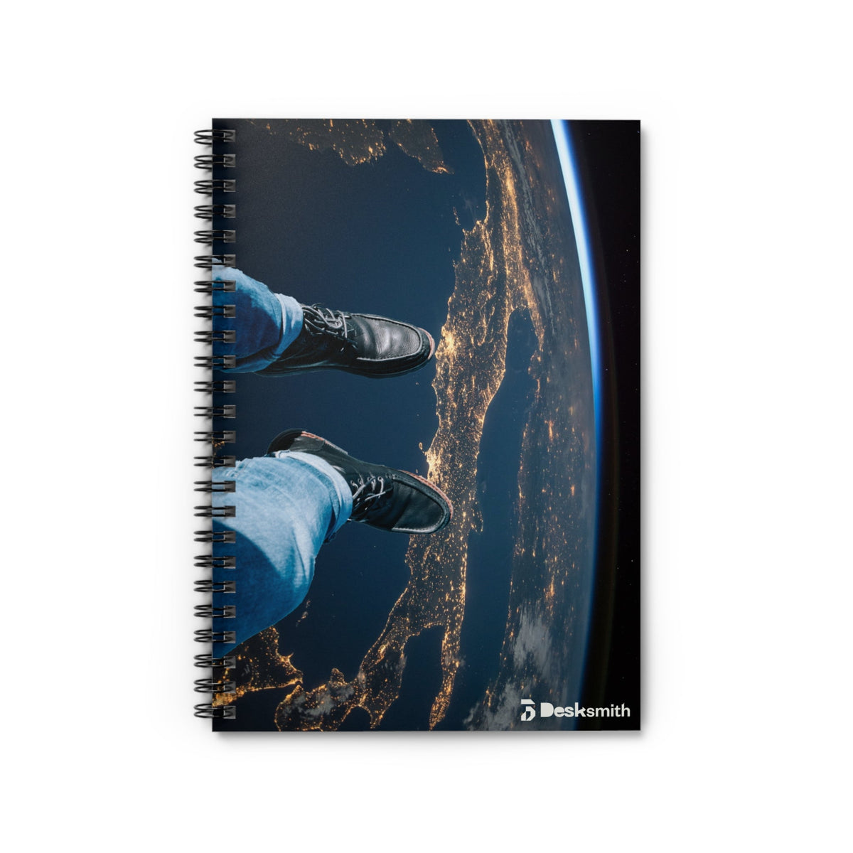 Lost In Space Spiral Notebook - Ruled Line