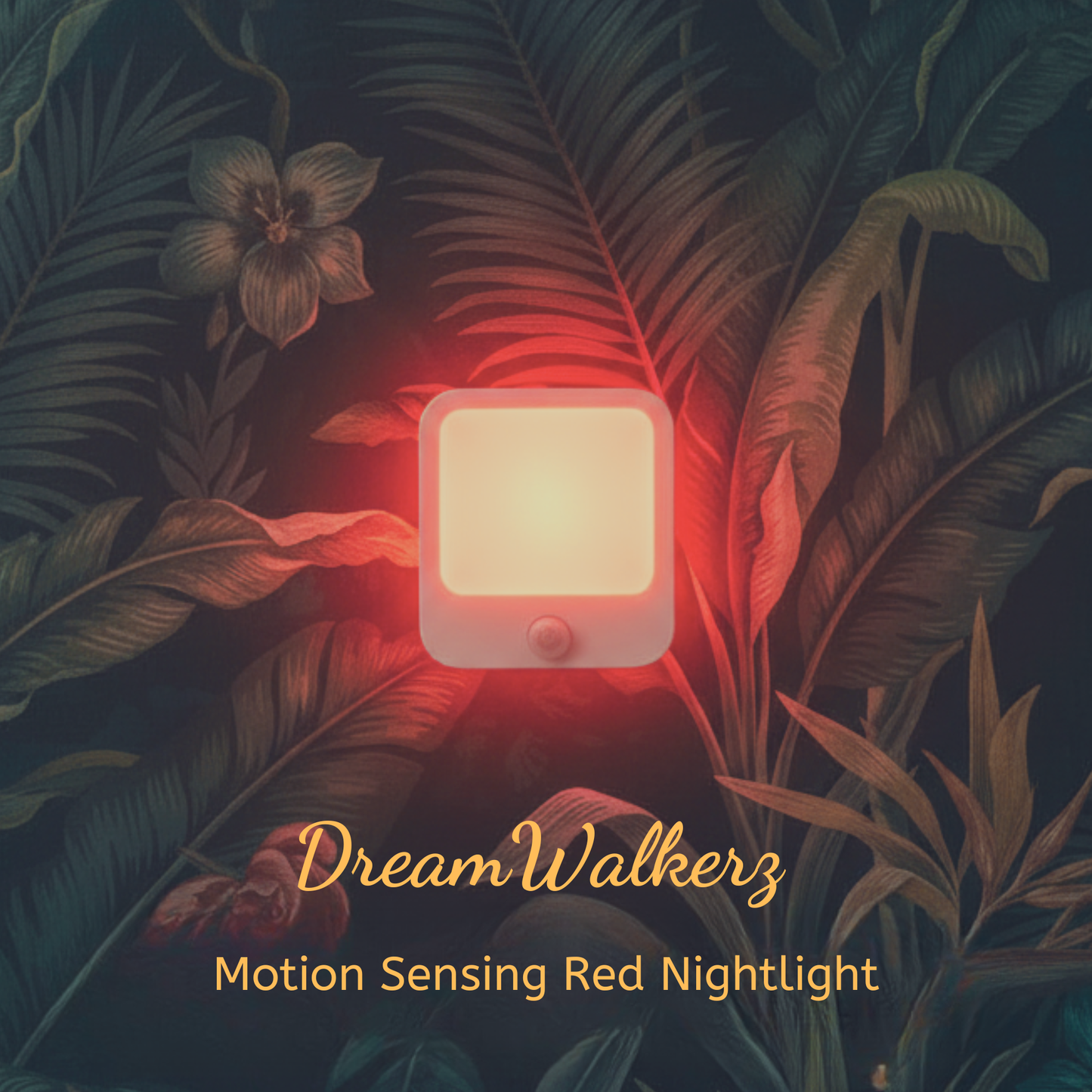Nightlight - Motion Sensing Red Circadian Friendly