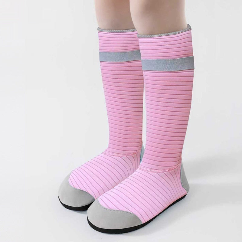 Children's High-top Parent-child Outdoor Flow Hiking Shoes Cut-proof Quick-drying Swimming Shoes