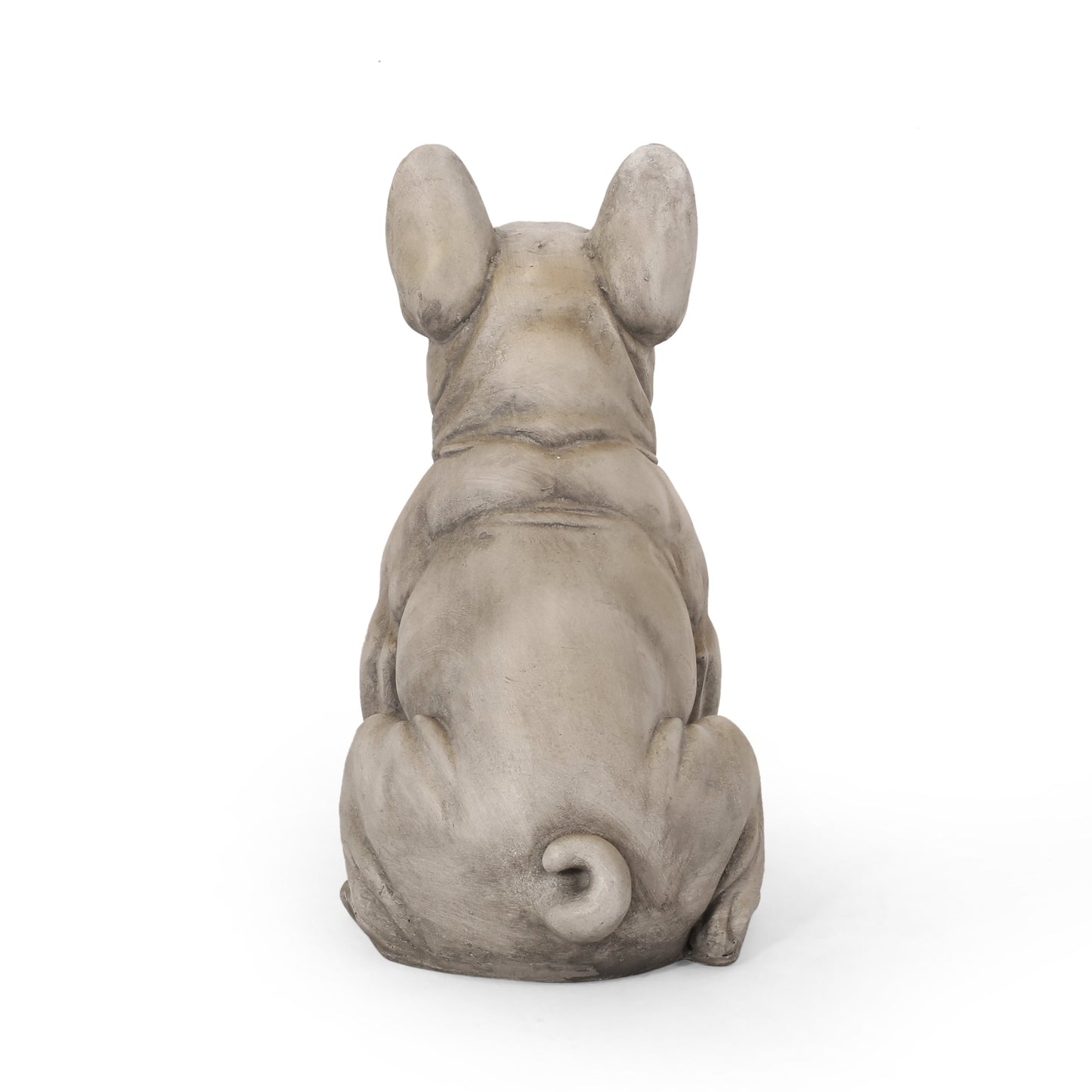 Dog Garden Sculpture, Outdoor French Bulldog Garden Statue