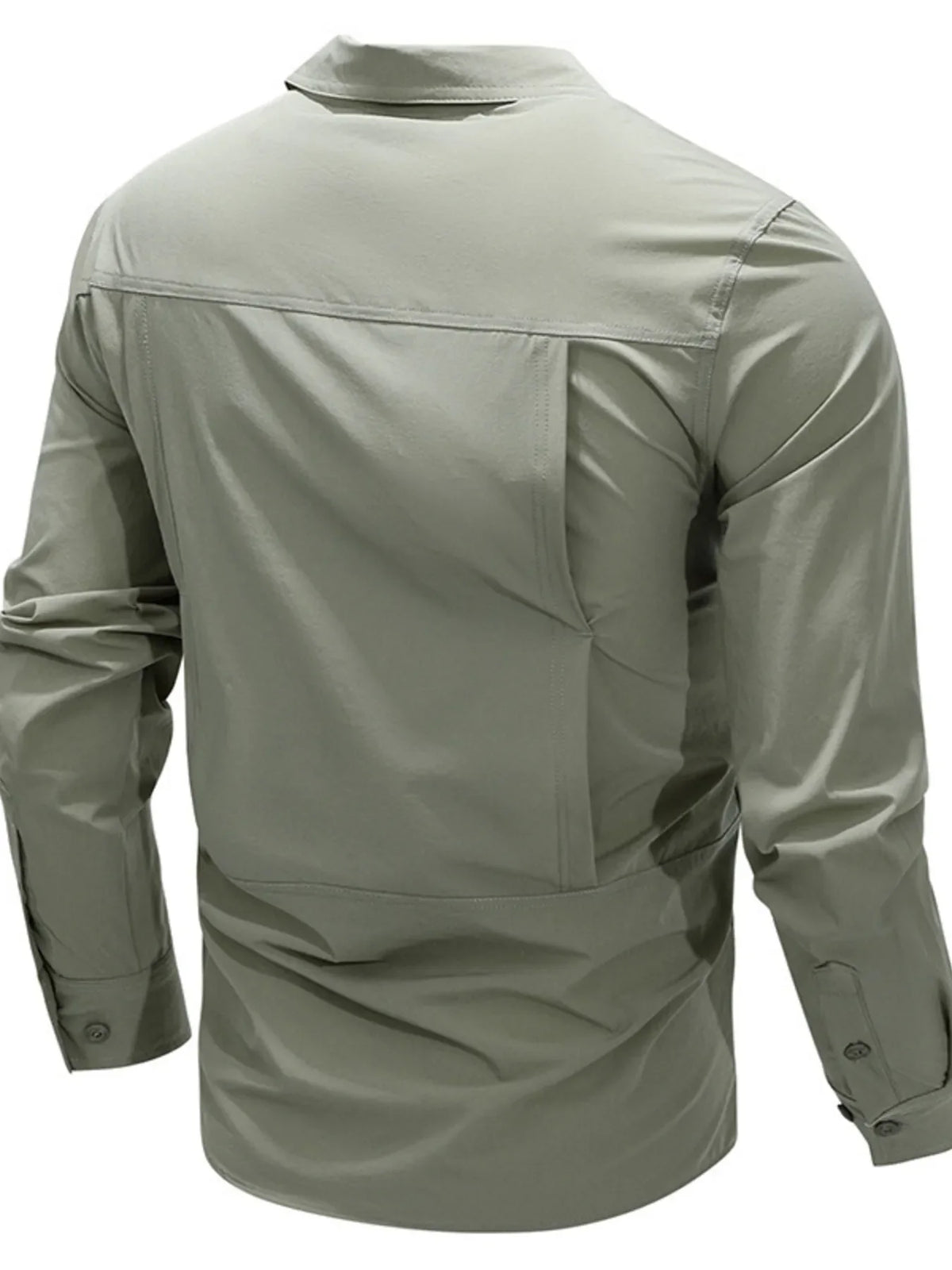 Men's Plus Size Lightweight Button Up Shirt