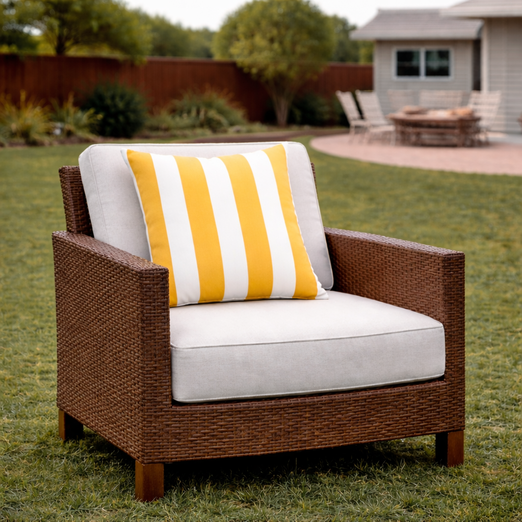 6 Pack Outdoor Pillow Covers - 18x18 Inch