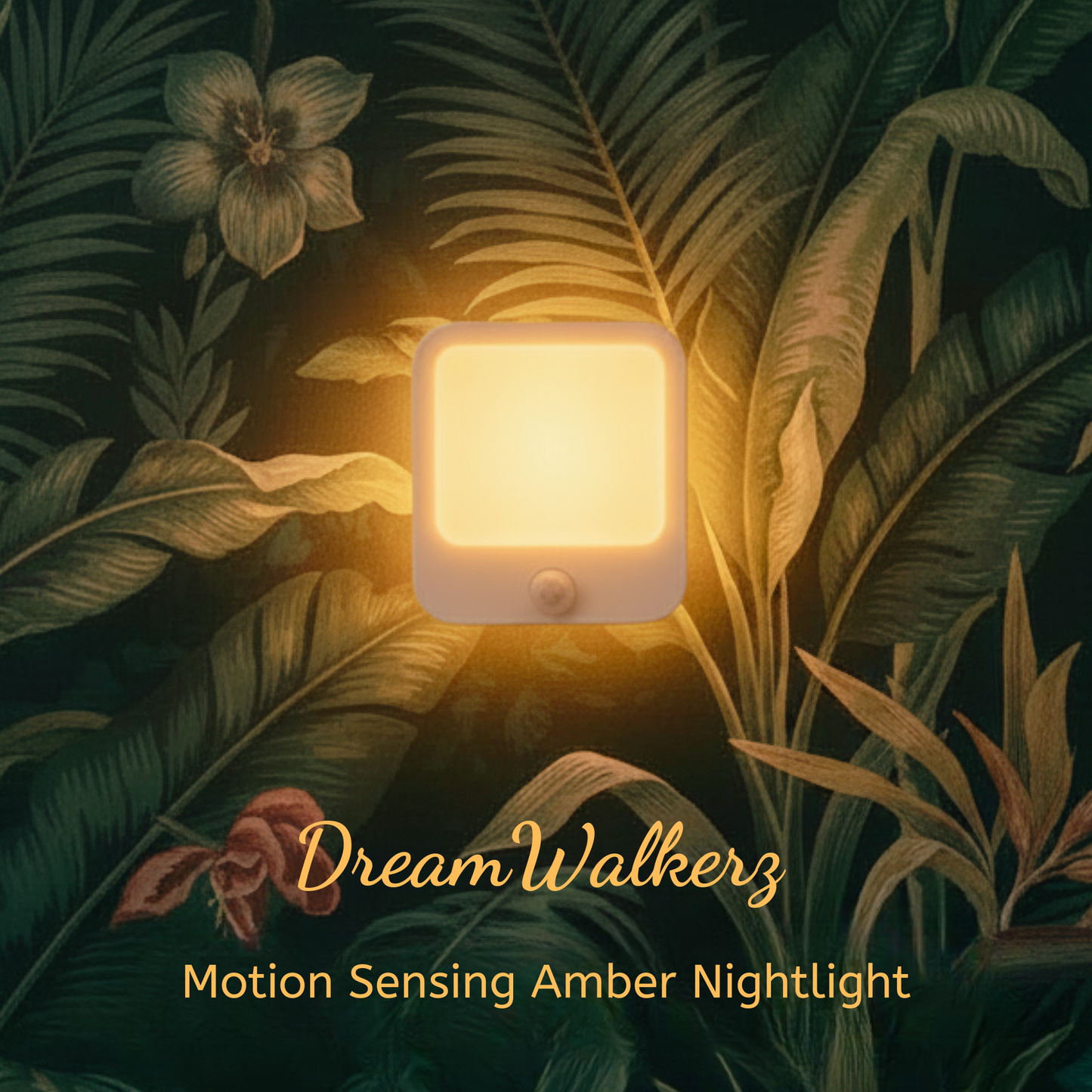 Nightlight - Motion Sensing Amber Circadian Friendly