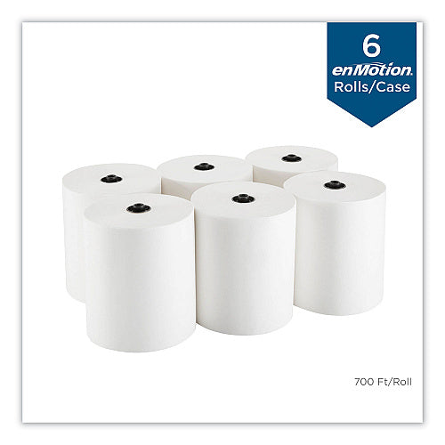 Pacific Blue® Hardwound Towel Paper, White, 700-ft., 6 Rolls (89430)