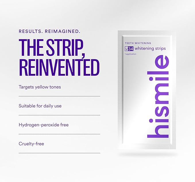 Purple Teeth Whitening Strips – Gentle Daily Purple Whitening Strips for Surface Stain Reduction & Natural Shine, Portable Whitening Strips Purple for Home or On-The-Go Use (14)