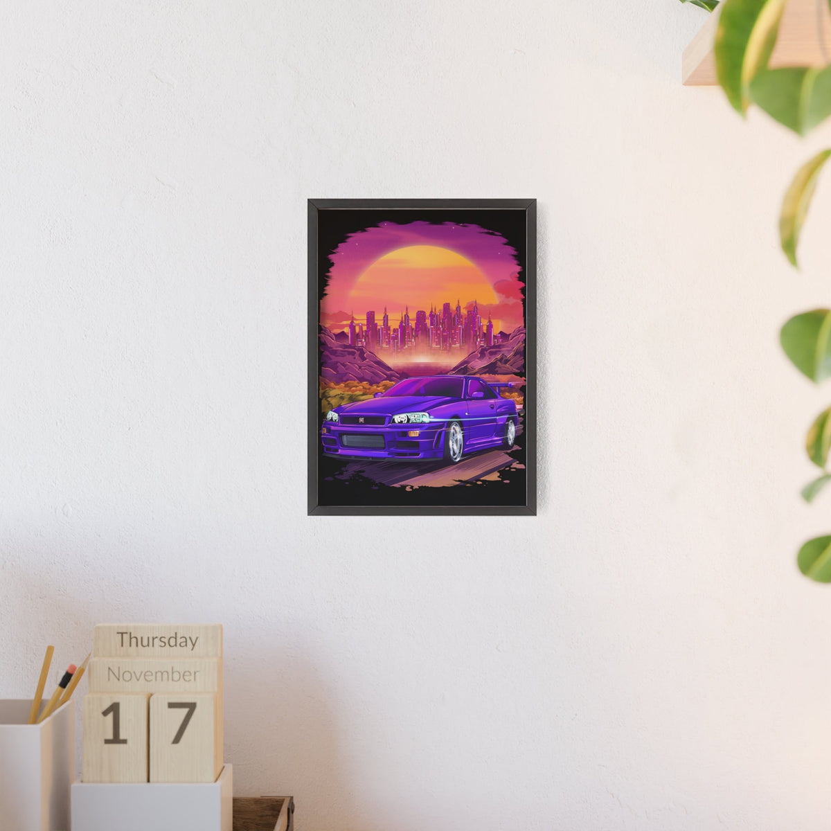 Nissan Skyline GT-R Poster
