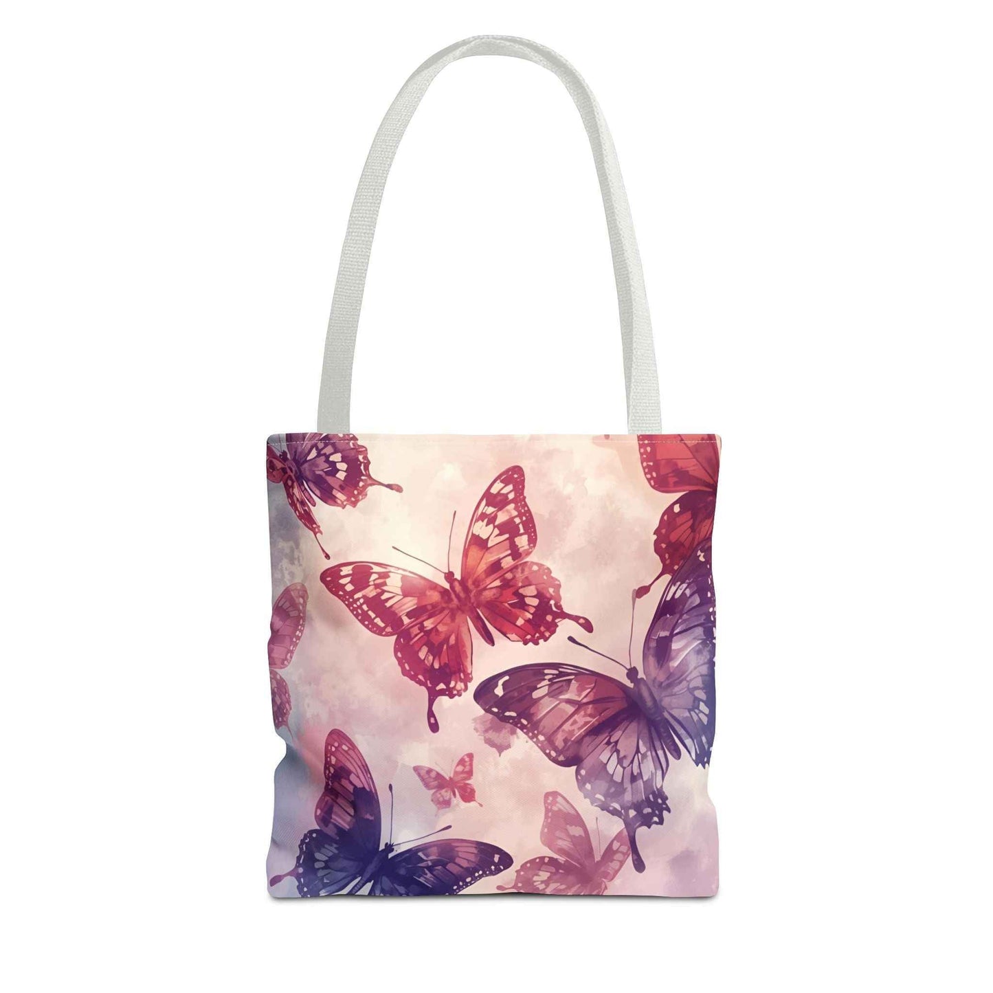 Butterfly Canvas Tote Bag – Eco-Friendly, Multi-Size