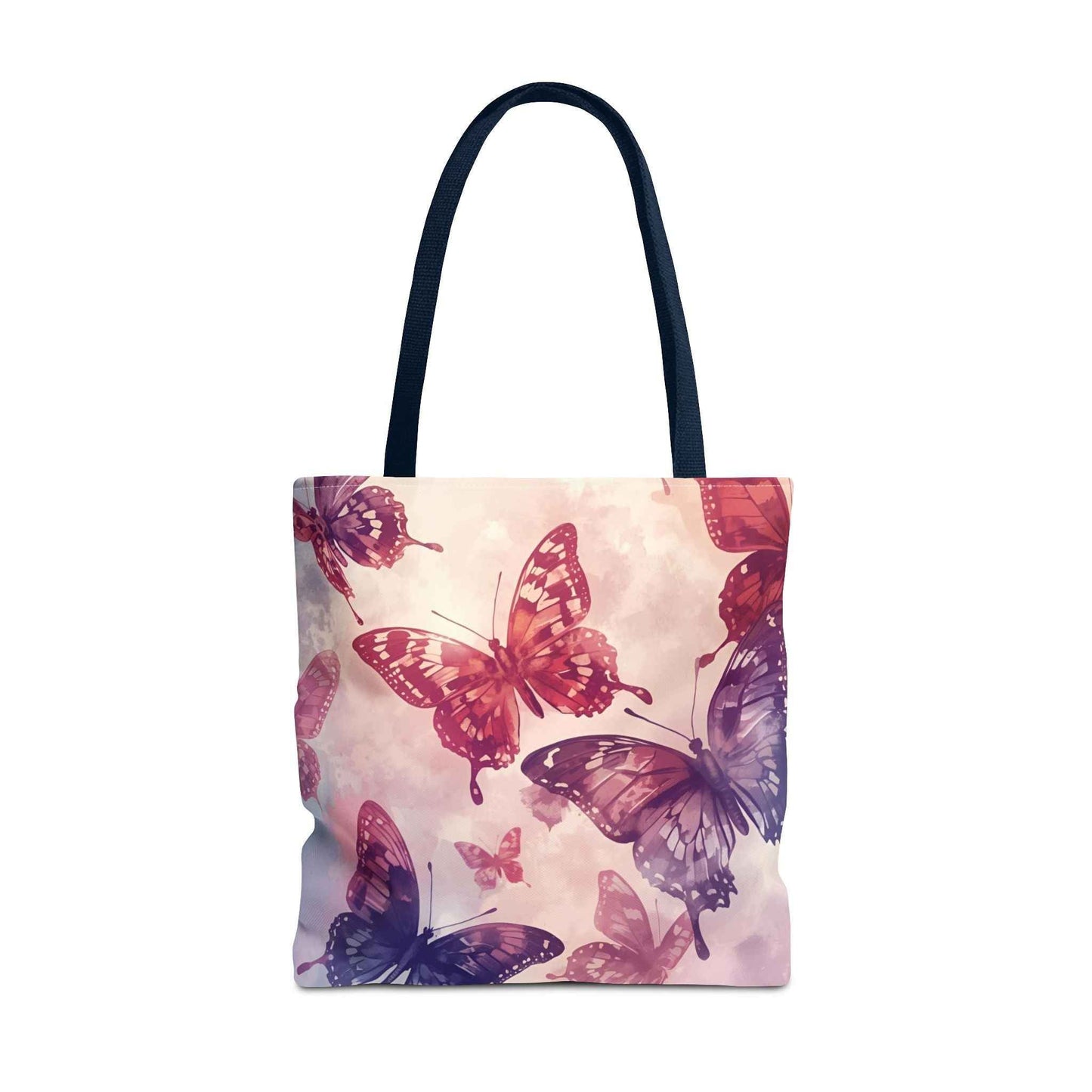 Butterfly Canvas Tote Bag – Eco-Friendly, Multi-Size