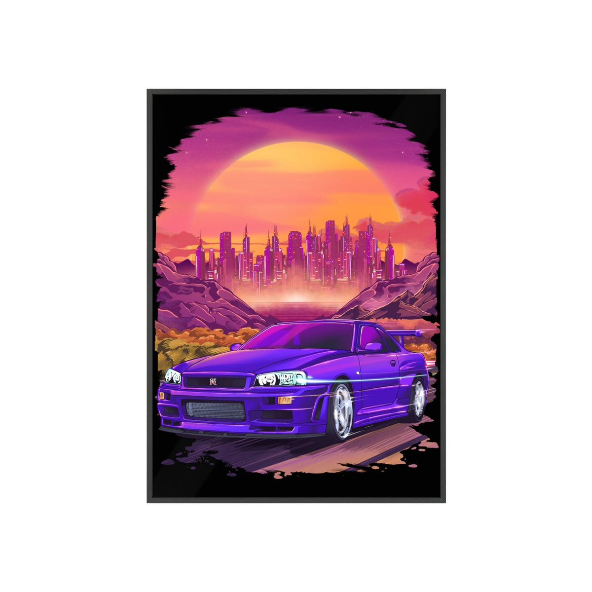 Nissan Skyline GT-R Poster
