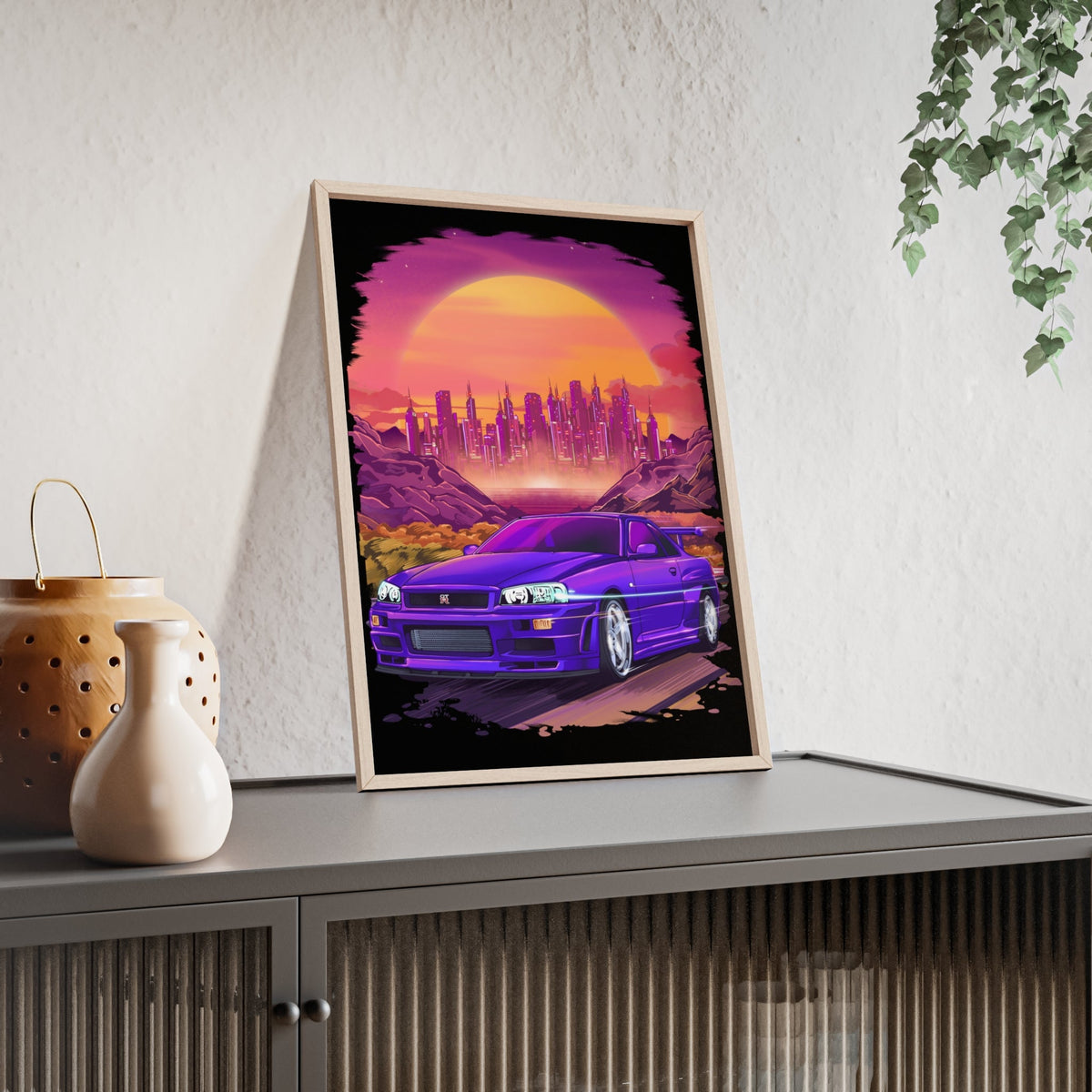 Nissan Skyline GT-R Poster
