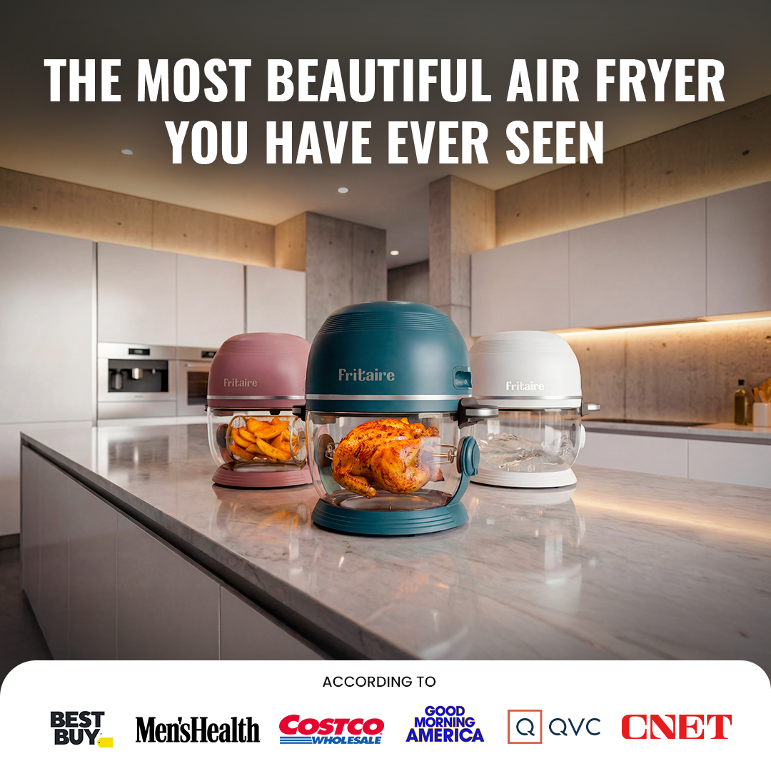 Self-Cleaning Air Fryer™ & Non-Toxic Air Fryer™ - Orange