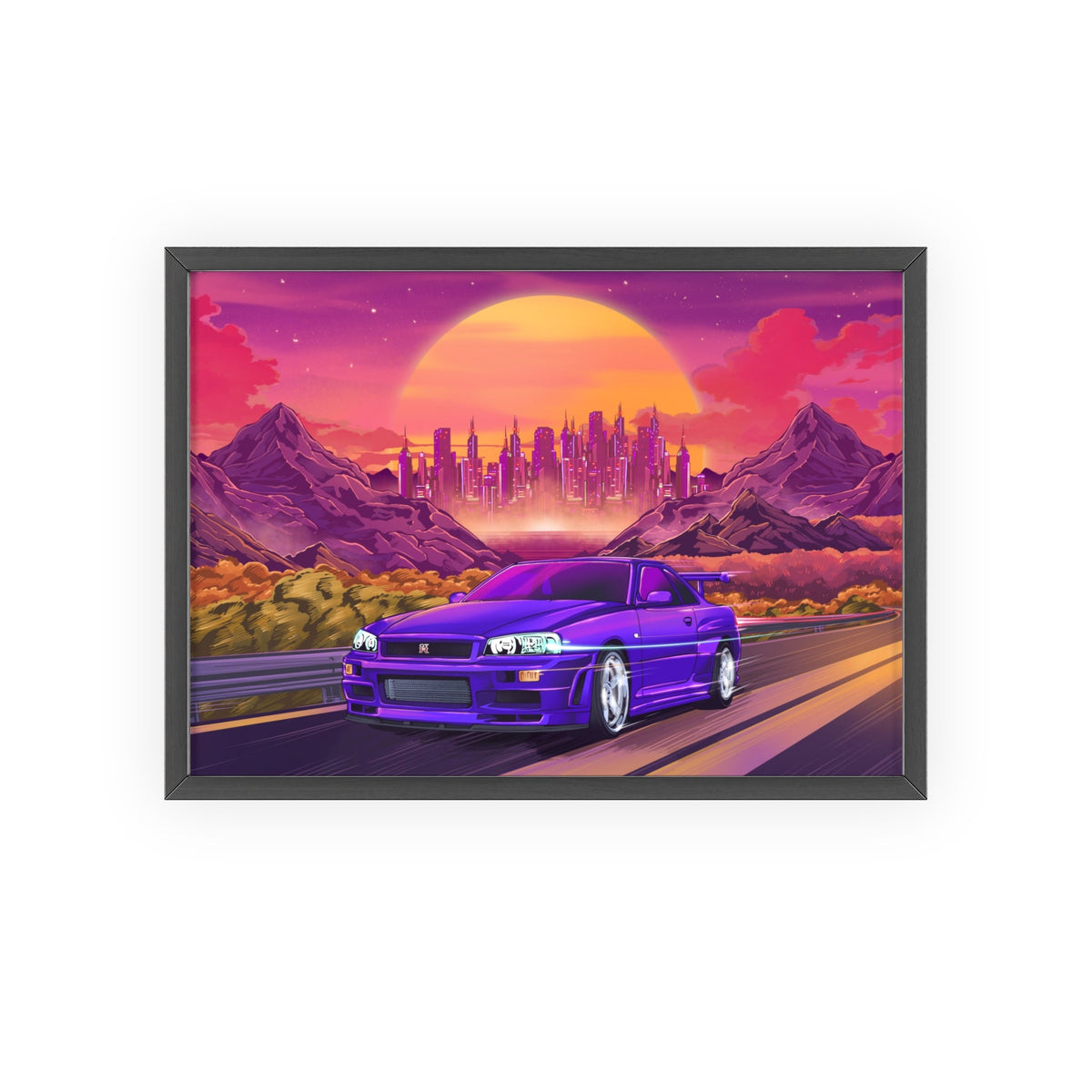 Nissan Skyline GT-R Poster