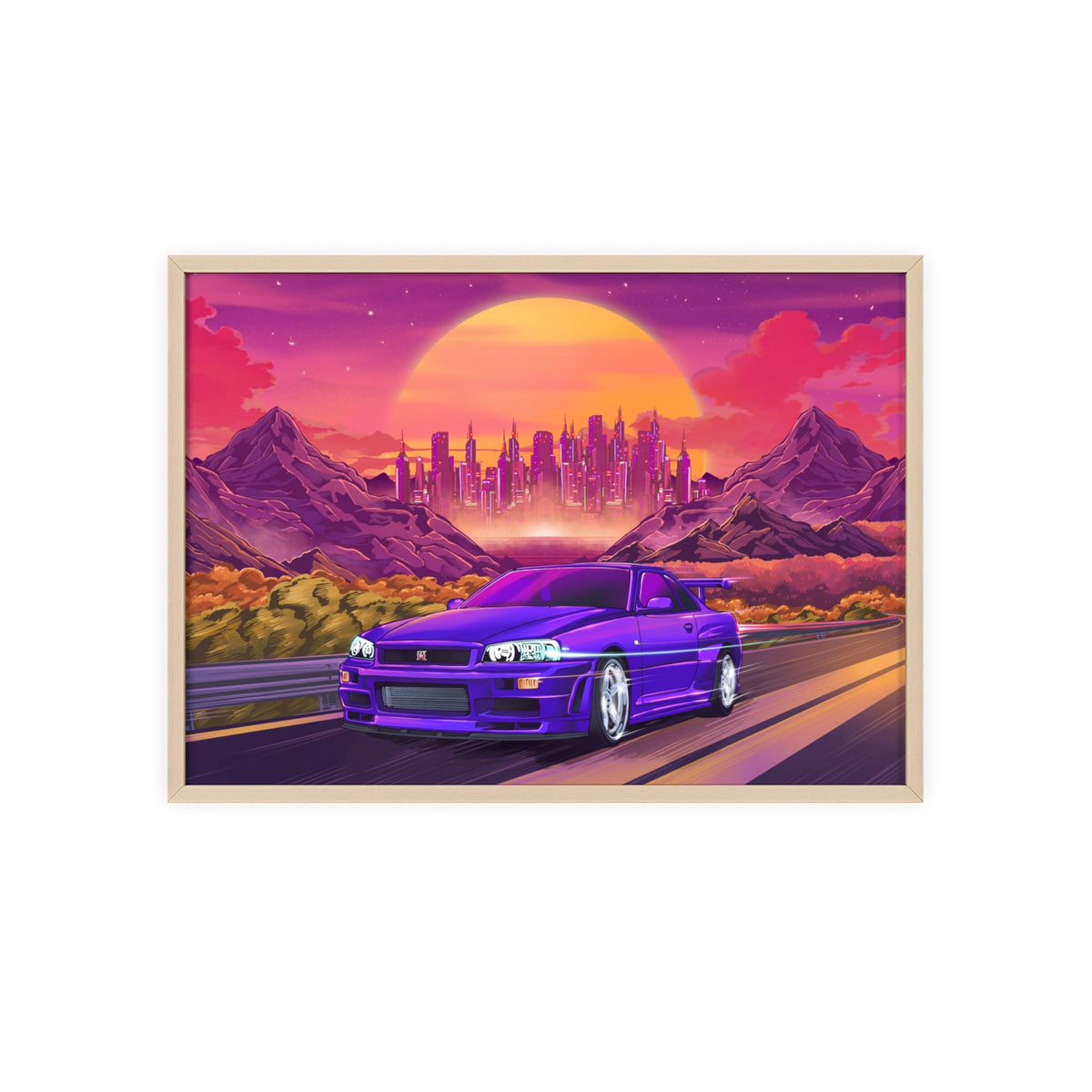 Nissan Skyline GT-R Poster